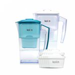 Kolin 歌林 Kolin 歌林 日系窄身濾水壺 + 濾芯 11個, 1套, 2.5L, , large