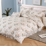 【多利寶寢具】Victoria_純棉雙人五件式床罩組-花開富貴, , large