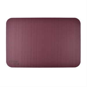 【Monster】 Soft Diatomaceous Earth Absorbent Mat – Silk Texture (60x40cm) – Grape Purple
