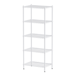 【Y HOUSE】70x45x180cm Lightweight Five-layer Iron Rack Iron Rack Shelf-Painted White, , large