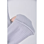 (S) 【金莎私服】五分袖藍色短袖上衣二手衣, , large