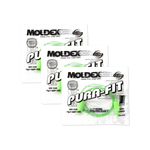 [日日好物](3包超值組)美國MOLDEX-Pura-Fit超靜音PU慢回彈子彈型隔音耳塞-型號6900帶線版綠色1對/包(NRR33dB降噪規格,助眠器,露營好睡系列), , large