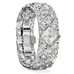SWAROVSKI 施華洛世奇 Curiosa Bangle 奢華水晶手鐲手錶 女錶-20mm(5724515), , large