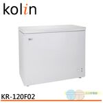 Kolin 歌林 200L 上掀式冷藏/冷凍二用冷凍櫃-白 KR-120F02-W, , large
