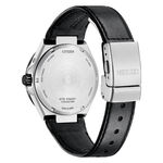 CITIZEN 星辰 鈦金屬 光動能三重日曆月相手錶-紫/42mm BU0066-11W, , large