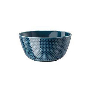 Rosenthal-Junto shaped round bowl - indigo blue 14cm