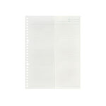 日本MARUMAN 26孔橫條寬幅活頁紙-可展開B5-B4(MAR L1290), , large