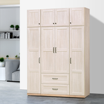 【唯熙傢俱】查理白橡色1.3x7尺右衣櫃, , large