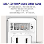 SUPER&CELL 1 on, 1 plug 3P small wall plug SNB628, , large