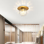 【H&R安室家】 小丸子壁燈 吸頂燈（4款任選）ZA0264, 金+奶白玻璃, large