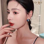 【Gulicc】古莉可 耳環  雙色交錯耳環, , large