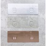 [Beargood sticker] Flat Toilet Paper Shelf (304 Stainless Steel), , large