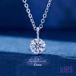 [ides愛蒂思]  買一送一 GIA證 天然鑽石 一克拉 D/SI2 八心八箭EX車工項鍊/知性六爪, , large