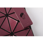 ISSEY MIYAKE BAO BAO CARAT-2 3X3 亮面金屬色手提小方盒/酒紅色, , large