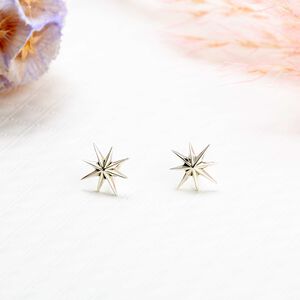 【Angel & Me】希望之星 星星 Star 一對 s925 純銀 耳環 耳夾