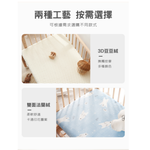 HABABY環安家居魔豆絨嬰兒床包1+2套組淺灰, , large