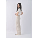 (XL) g2000高腰質感綠色長褲二手衣, , large