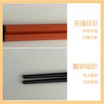 【生活好室】六角合金筷 筷子 合金筷 日式六角尖頭筷 耐熱筷 防滑筷 環保筷子 無毒筷子 止滑筷 尖頭筷 料理筷 筷, , large