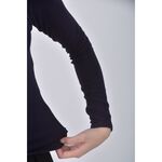 (S) 【安于晴Charlene私服】air space質感假兩件藍色長袖上衣二手衣, , large