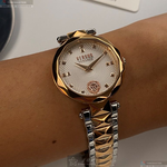 [星晴錶業]VERSUS VERSACE手錶,32mm,VV00365白色錶面玫瑰金錶殼金銀相間精鋼錶帶款, , large