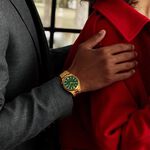 CITIZEN 星辰 TSUYOSA 青春撞色機械錶-奢華金 禮物 NJ0152-51X, , large