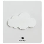 【H&R安室家】 LED白雲壁燈 ZA0256, , large