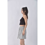 (S) 【粿粿私服】queenshop韓牌棉質純棉灰色短裙二手衣, , large