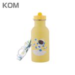 【KOM】夢想系列 台製316不鏽鋼兒童隨身瓶 兒童水壺500ml(附吸管 背帶), , large