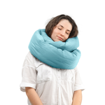 Infinity Pillow Travel Neck Pillow Airy-Blue, , large