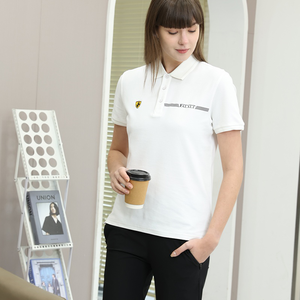 【FALALI】短袖冰感POLO衫-女(白1)