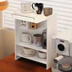 【AOTTO】多功能鐵藝上掀開門廚房置物收納櫃(KC-012), , large