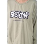 (L) kuen dian質感綠色長袖上衣二手衣, , large