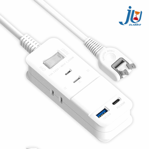 鉅玉經典｜20W智慧充電一開三插延長線 6尺  JY-213DC-3