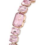 SWAROVSKI 施華洛世奇 八角方形水晶手鍊手錶 女錶-粉紅色/23x17mm(5630837), , large