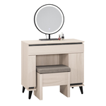 【Hampton 漢汀堡】凡迪2.7尺化妝台-含椅, , large