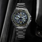 CITIZEN 星辰 Promaster 藍天使 黑鷹 限量航空光動能電波錶 JY8127-59E, , large