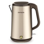 AIWA 愛華 1.8L三層防燙電茶壺 DKS1318 爵士黑, , large