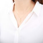 【Angel & Me】Golden Power Lightning s925 sterling silver necklace birthday gift, , large