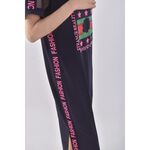 (S) he di棉質圓領藍色洋裝二手衣, , large