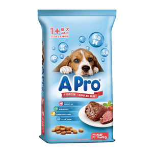 【Apro 愛卜】狗飼料15kg-牛肉燒口味