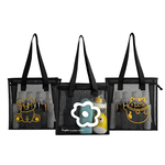 【A&R】韓系INS 黑網紗透感手提收納袋 三款任選, , large