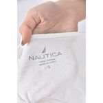 (S) nautica質感棉質純棉背心白色上衣二手衣, , large