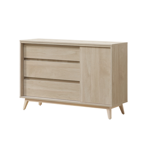 【唯熙傢俱】曼蒂橡木色三斗櫃 抽屜櫃