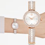 SWAROVSKI 施華洛世奇 Matrix Pearl 水晶珍珠手鐲式手錶 女錶-29mm 送禮推薦 5705406, , large