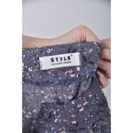 (S) style質感藍色長袖上衣二手衣, , large