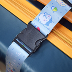 【百科良品】吉伊卡哇 Chiikawa 行李箱束帶 綁帶 旅行束帶 直式橫式20~28吋專用(台灣製正版授權)-粉, 粉, large