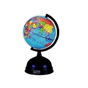 徠福 一次成型地球儀5"(附錢筒)22CM(NO.1149)