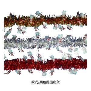 6.5吋歡樂雪人金蔥條(款式/顏色隨機出貨)