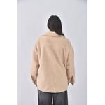 (2XL) h e a n質感杏色外套二手衣, , large
