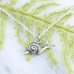 【Angel & Me】Snail s925 sterling silver necklace Valentine Day Birthday gift, , large